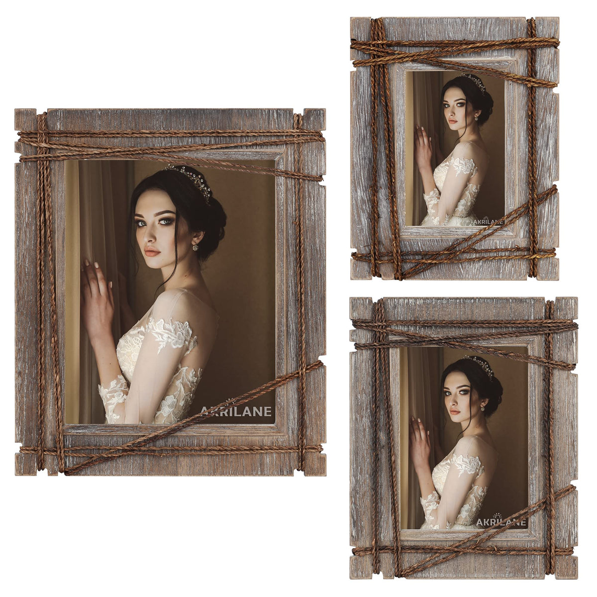 AKRILANE versatile styles and sizes accommodate many photos.