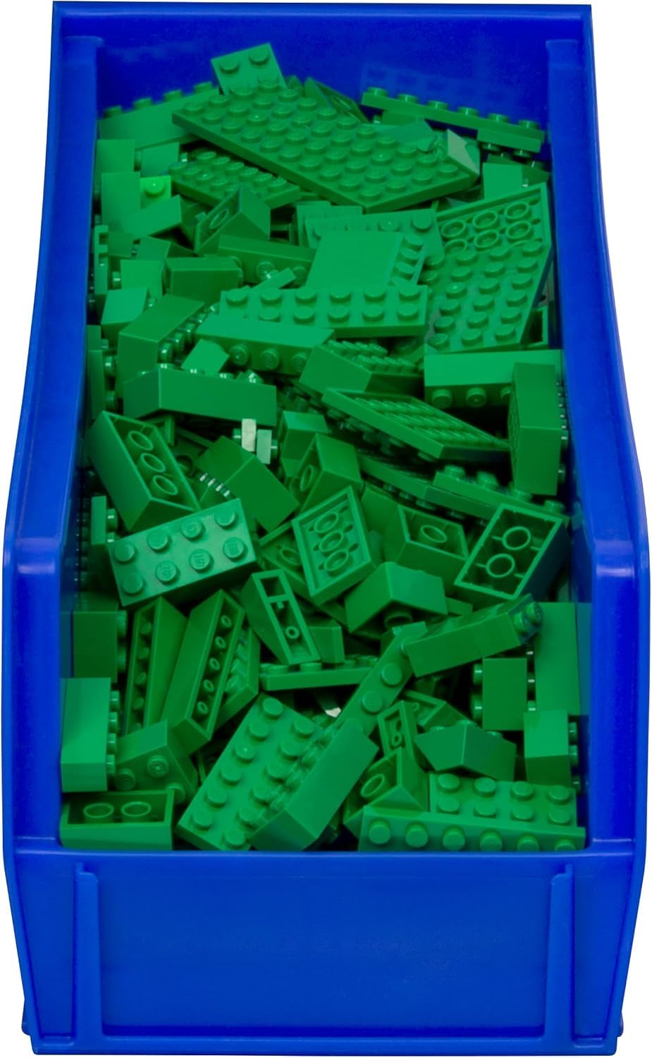 Akro-Mils AkroBins anti-slide stop helps prevent moved bins.