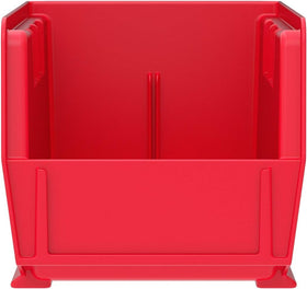 Akro-Mils AkroBins stack-friendly design saves space in crowded work areas.