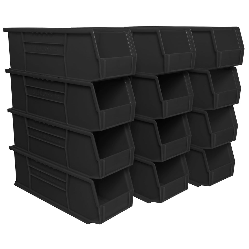 Akro-Mils AkroBins front view shows durable stackable design for quick access