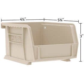 Akro-Mils AkroBins reinforced side ribs add strength for daily use.