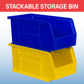 Akro-Mils AkroBins reinforced side ribs provide extra strength for heavy contents.