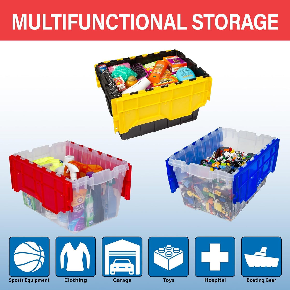 Akro-Mils KeepBox features a no-slip grip for stable transport