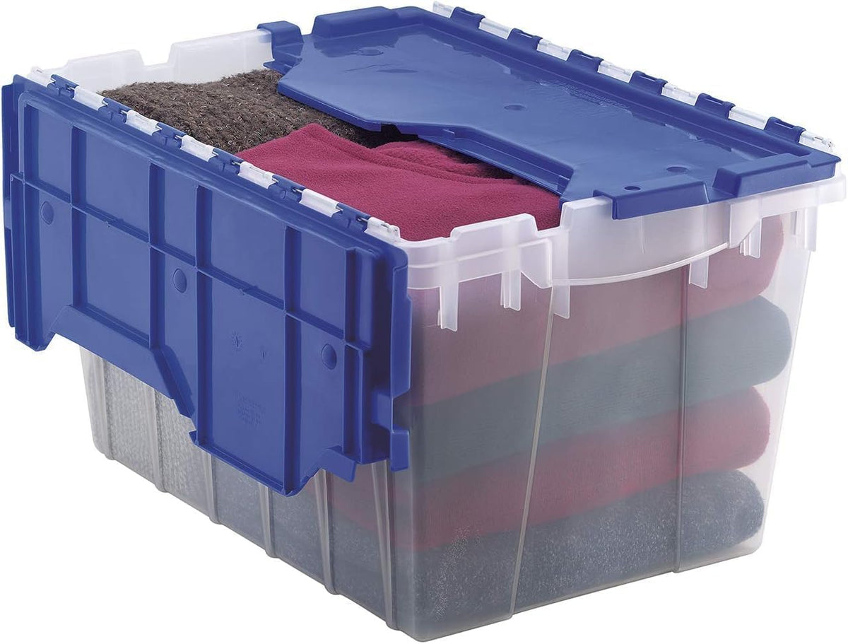 Akro-Mils KeepBox ideal for garages, attics, and offices.