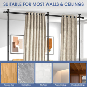 AKTOP easy install; no tools required and no wall damage.