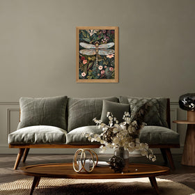 12x16 inch size fits as a focal centerpiece or wall accent.