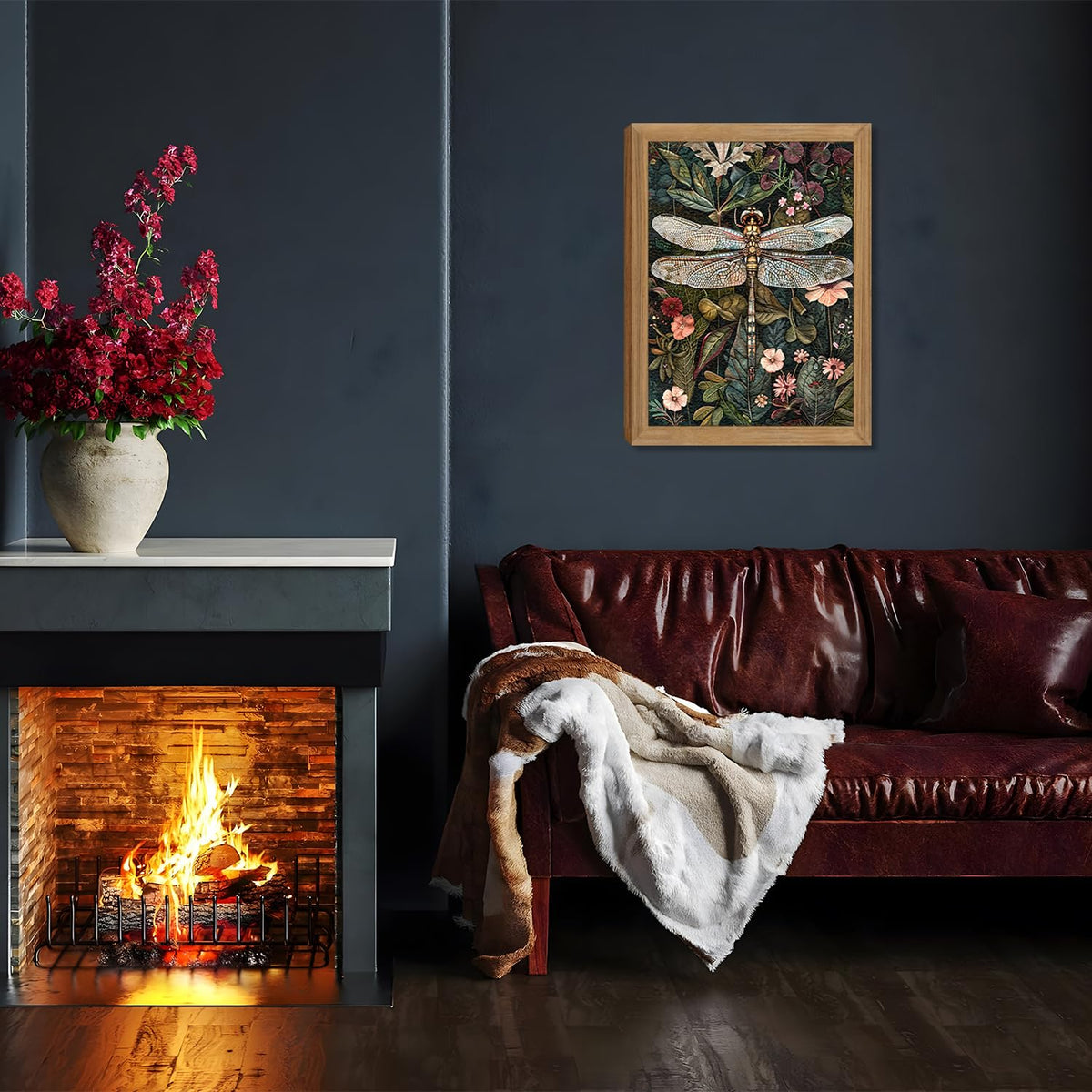 Versatile wall decor for living rooms, bedrooms, offices, and studies.