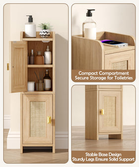 Secure door suction prevents accidental openings.