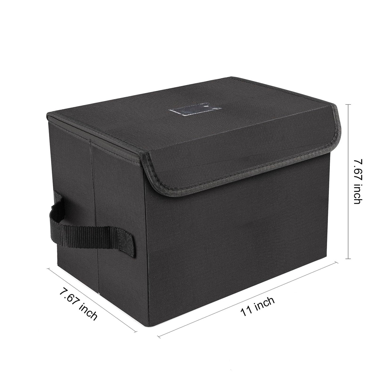 alavisxf xx open storage box reveals roomy 7-inch LP storage area