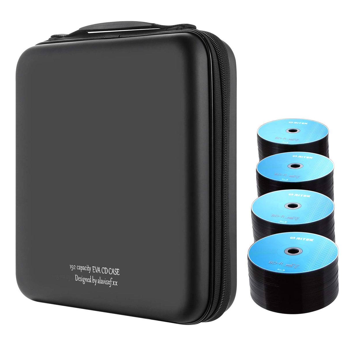 alavisxf xx CD case's compact 12.5x11x3.1 inch size fits neatly.