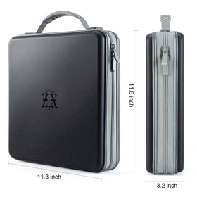 alavisxf xx CD Case side view highlighting portable handle for transport