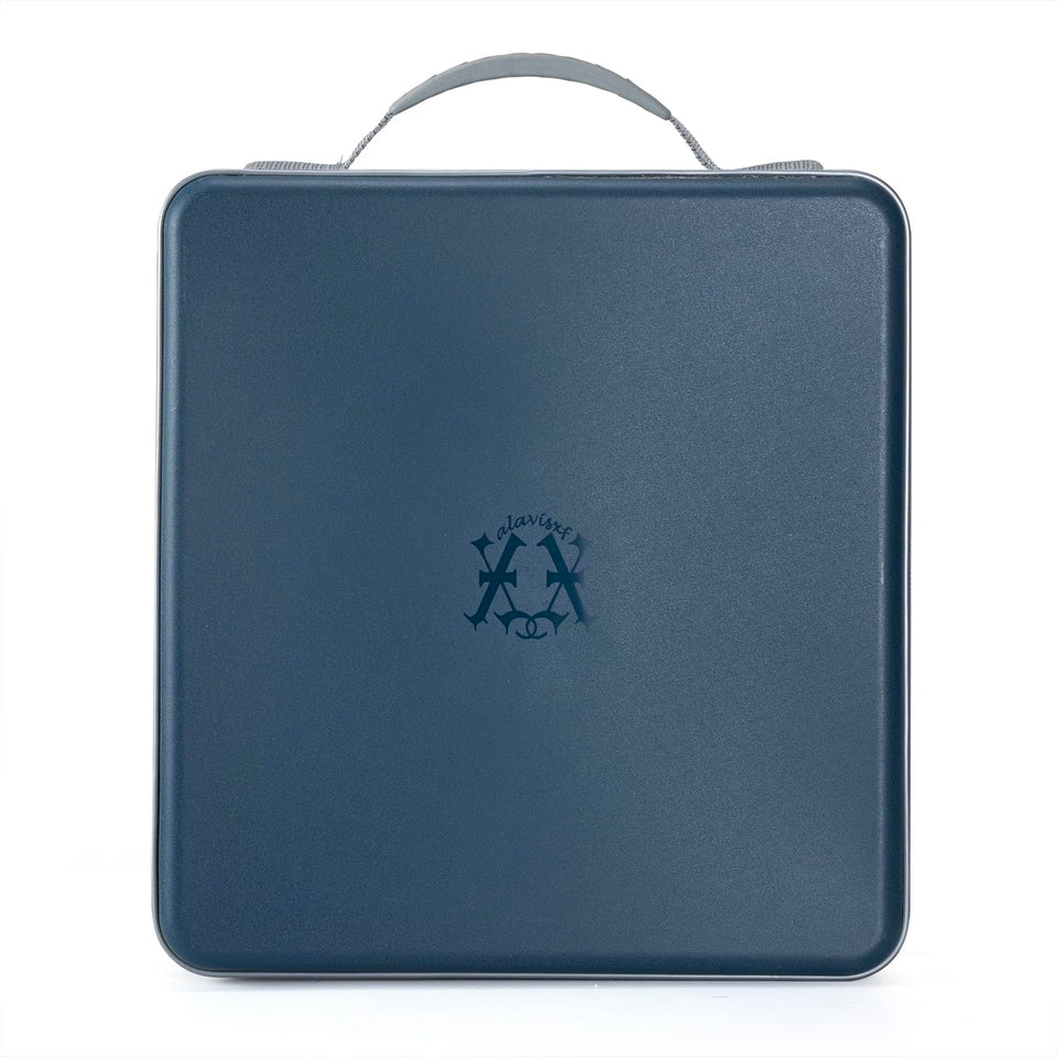 Alavisxf xx CD Case with 224-capacity for organizing large music collections.