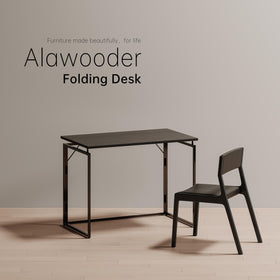 Alawooder durable desk remains wobble-free on various floors