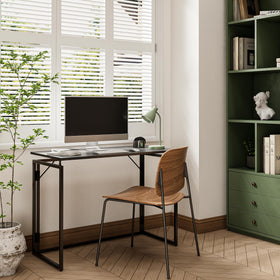 Alawooder folding desk ready for writing or dining use