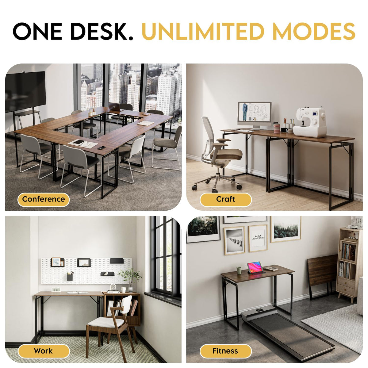 Alawooder desk as writing corner with splash-proof top