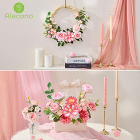 Alecono bouquet measures 13.7 by 8.6 inches for decor ideas