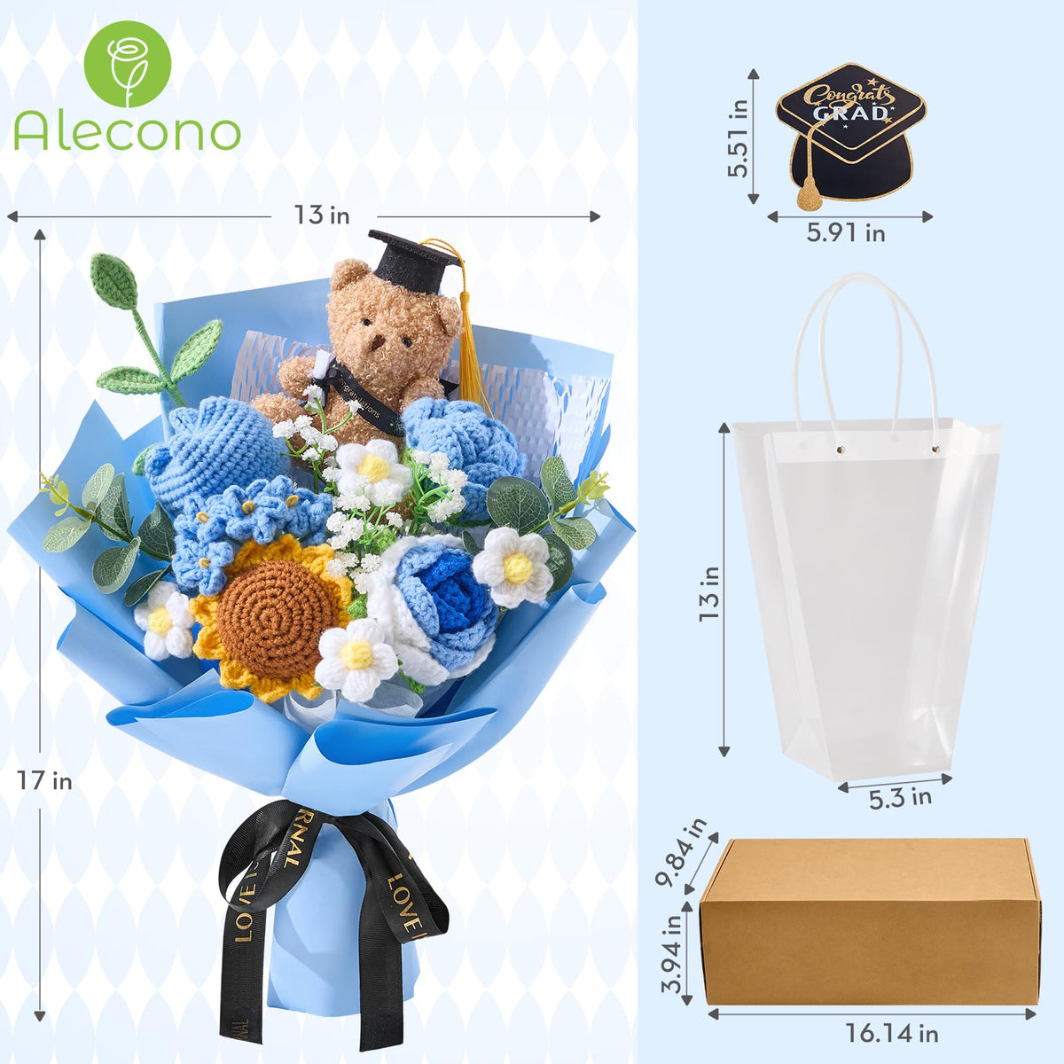 Alecono class of 2026 keepsake bouquet ready to celebrate a graduate.