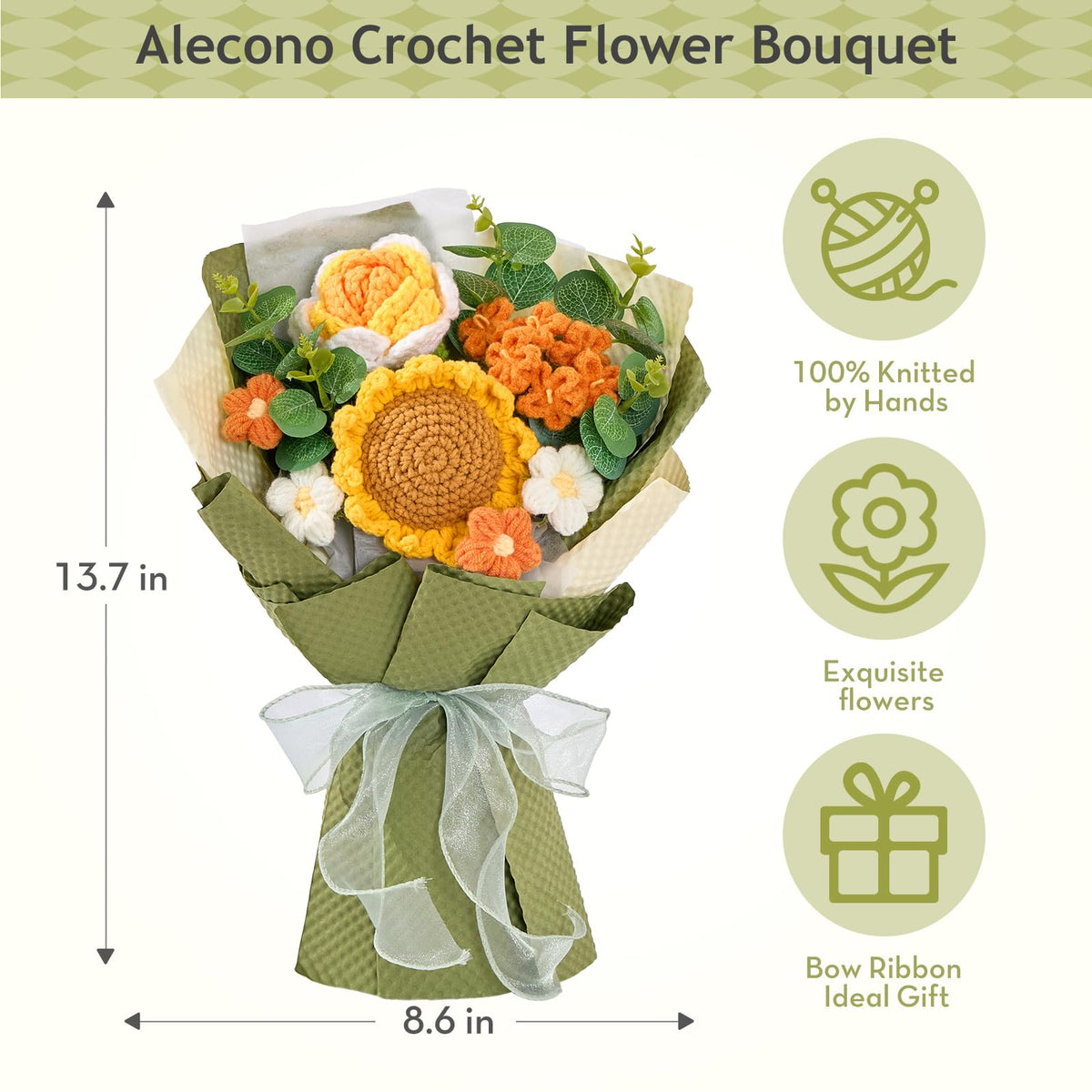 Alecono wedding memories bouquet offers a lightweight alternative for ceremonies