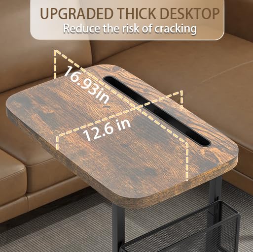 alentar adjustable height legs adapt to sofa, bed, or desk