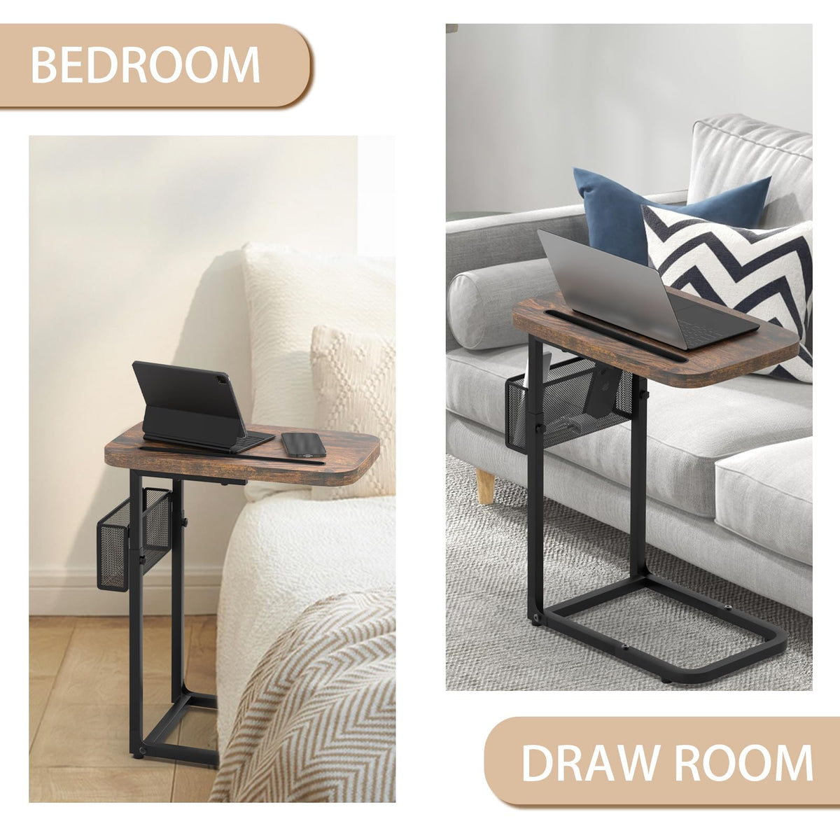 alentar brown square tabletop complements modern or traditional decor