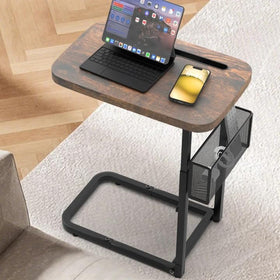alentar fashion tv tray table with large top for laptops and snacks