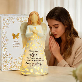 AlevaHive butterfly angel memorial ornament highlights connection to memories