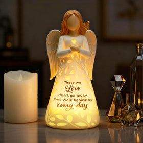 AlevaHive memorial angel decor in resin complements interior style