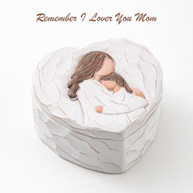 AlevaHive relief of mother and daughter accentuates sentimental design