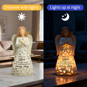 AlevaHive soft glow angel decor creates calming ambience in any room