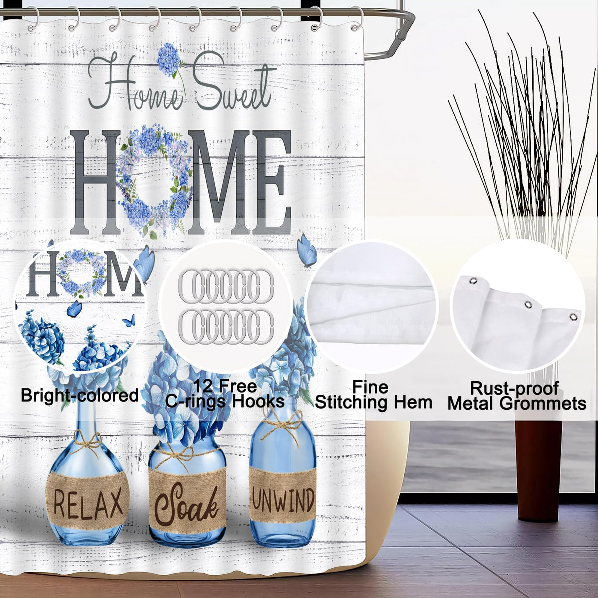 Alexex easy-install design helps busy households update bathrooms quickly.