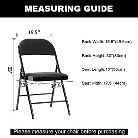 AlGaiety folding-chair cover close-up shows stretch fabric and secure fit.