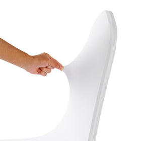 AlGaiety chair cover fabric resists stains and dust, protecting chairs