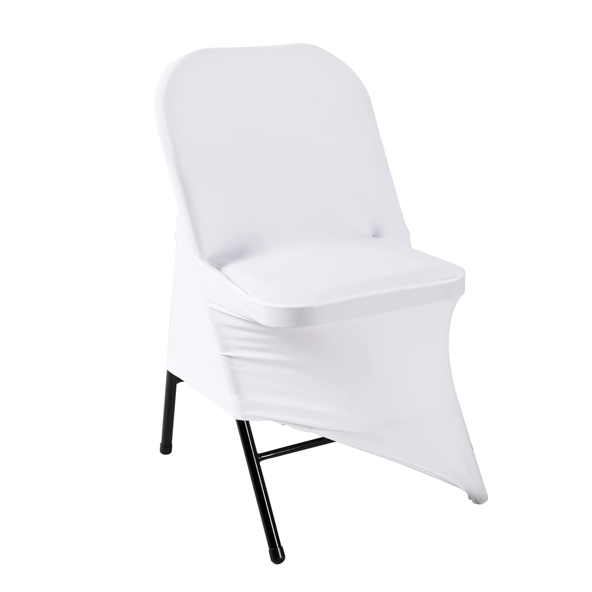 AlGaiety white cover protects chairs from stains and dust during weddings.