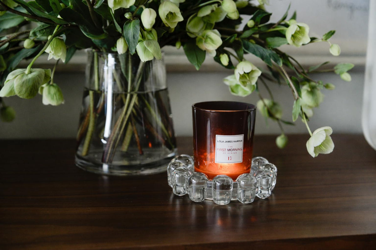 Alice Lane Bubble Dish jewelry catchall keeps rings tidy near the sink.