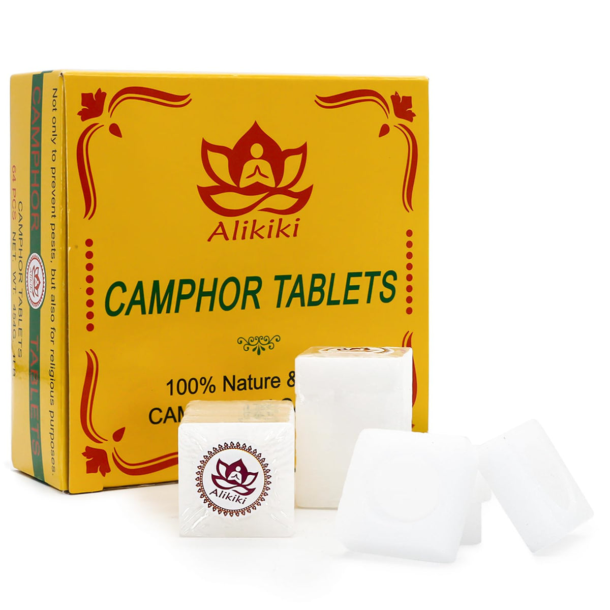 Alikiki camphor tablets releasing warm aroma in a living room