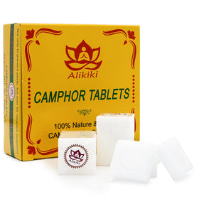 Alikiki camphor tablets releasing warm aroma in a living room