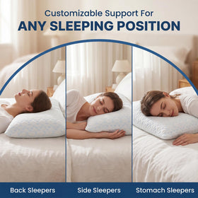 Alkyonos stylish patterned pillow cover adds decor and everyday comfort.