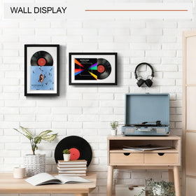 Allenkwok frame includes wall hooks for vertical or horizontal mounting.
