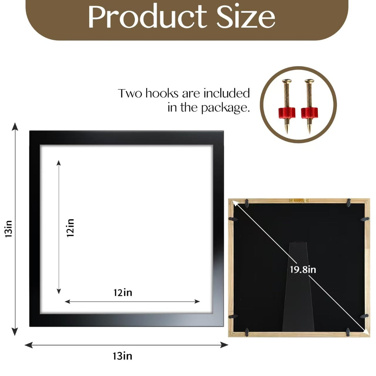 Allenkwok shadow box with plexiglass offers crisp front graphics display
