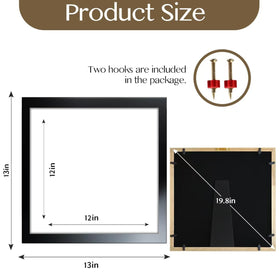 Allenkwok shadow box with plexiglass offers crisp front graphics display