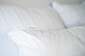 AllerEase machine-washable pillow cover ensures easy cleaning and ongoing freshness.