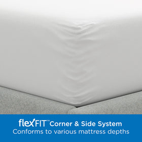 AllerEase Maximum pillow-protection zipper closeup ensuring full bedding coverage.