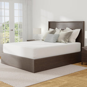 Aller-Ease Platinum plush top fabric delivering soft, comfortable sleep surface