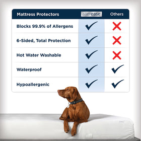 Aller-Ease odor-control protection highlights fresher nights between washes
