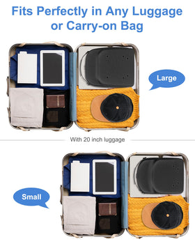 Allgawise stackable hat cases save space in home storage.