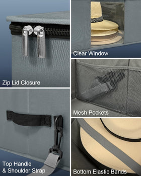 Allgawise fits hats with up to a 16-inch brim securely.