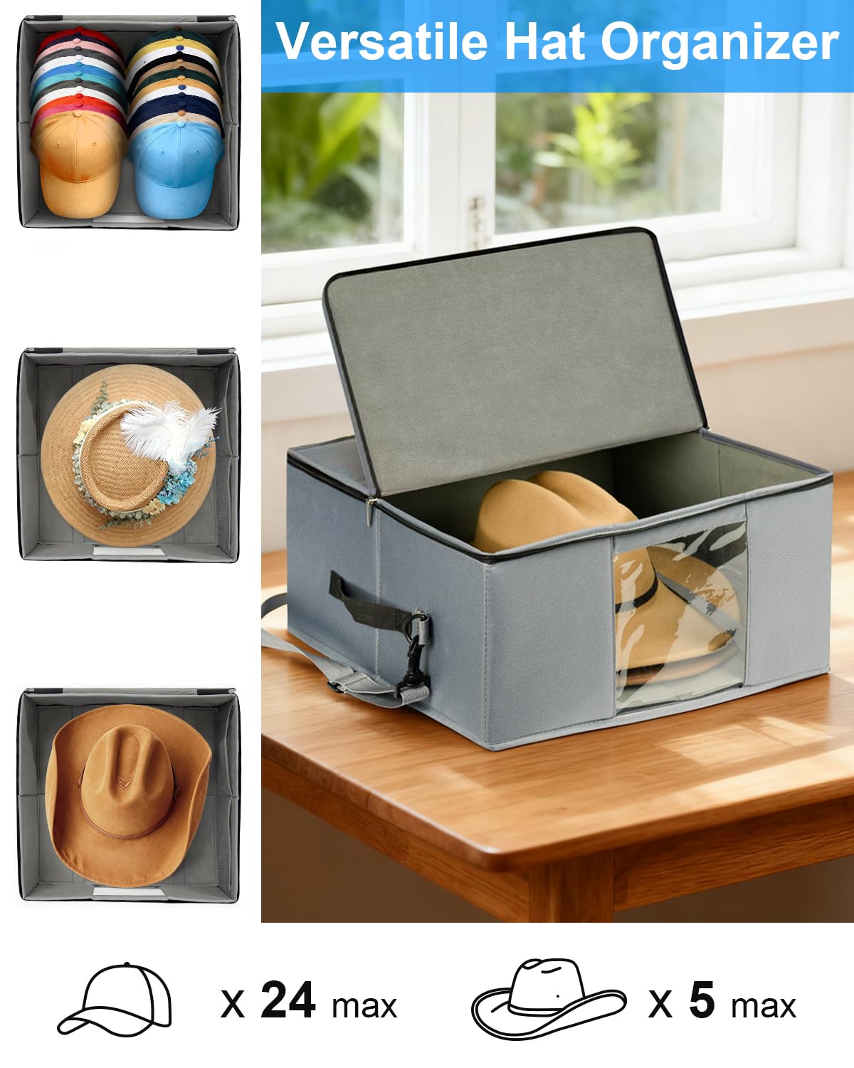 Allgawise rigid lid provides a flat surface for stable stacking.