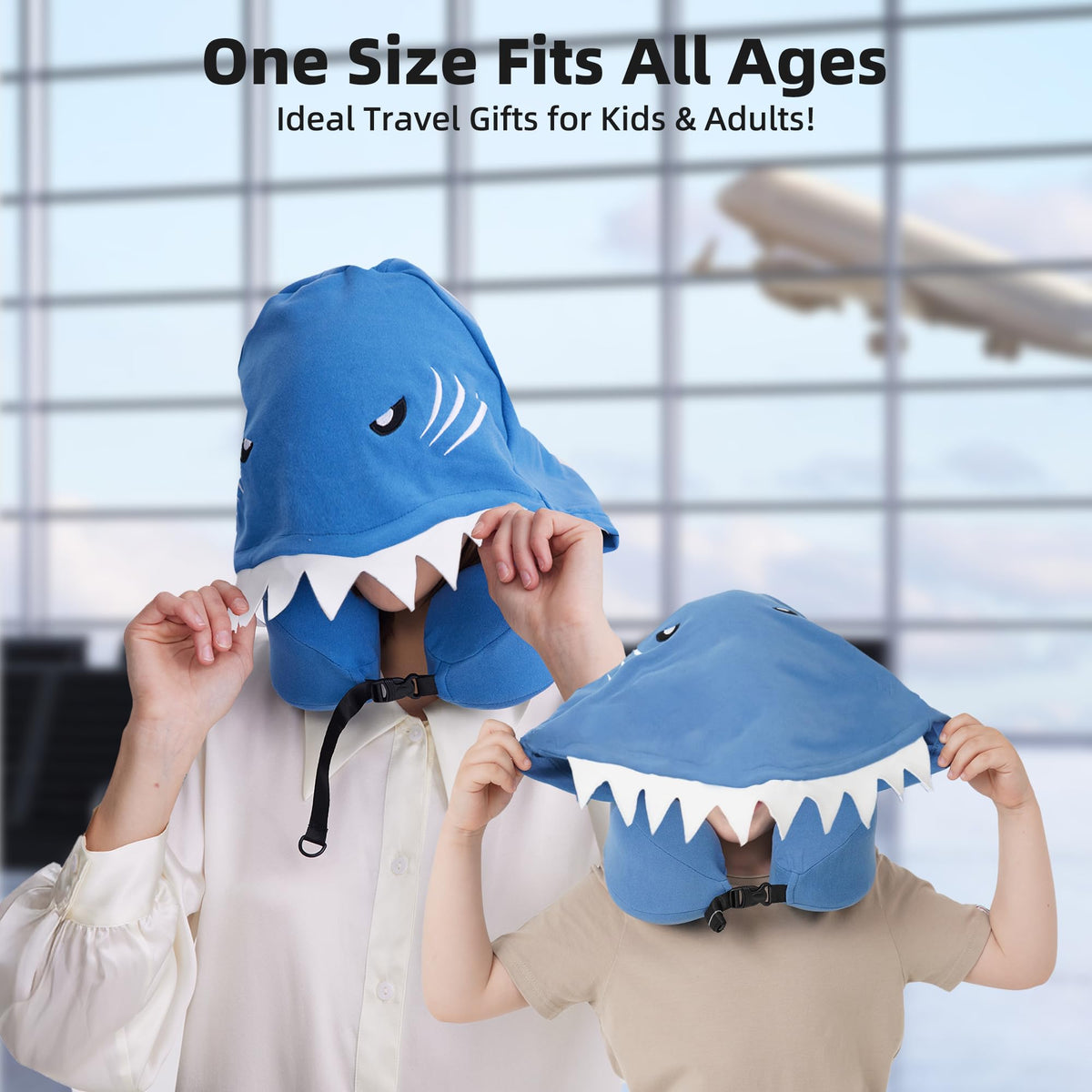 ALLINCOZY travel-pillow-lightweight easy to pack in carry-on