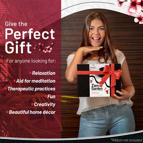 Allowander zen garden rake set helps create soothing sand patterns at your desk.