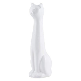 Allure White Cat set on display highlights whimsical bathroom decor.